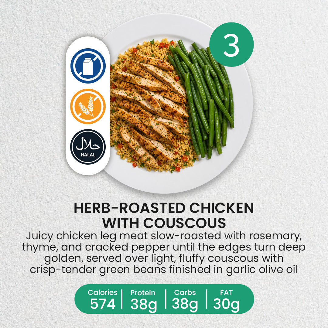 Exclusive 5 + (1 FREE) Meal Plan