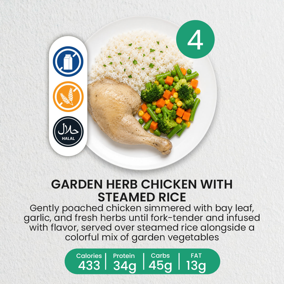 Exclusive 5 + (1 FREE) Meal Plan