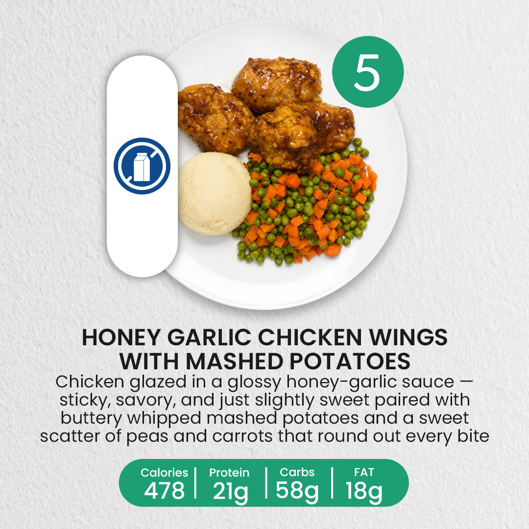 Exclusive 5 + (1 FREE) Meal Plan