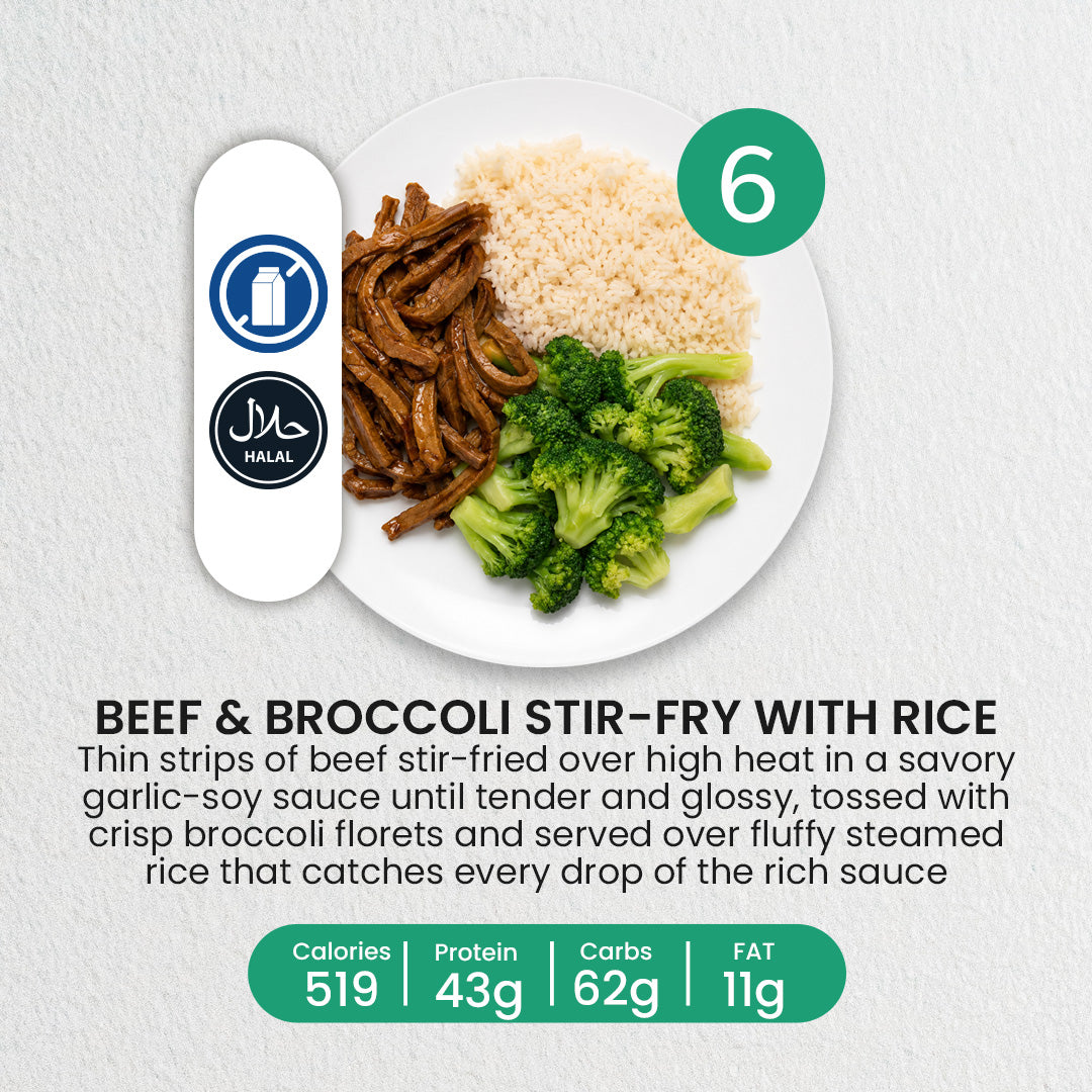 Exclusive 5 + (1 FREE) Meal Plan