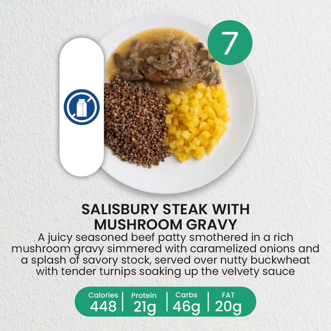 Exclusive 5 + (1 FREE) Meal Plan